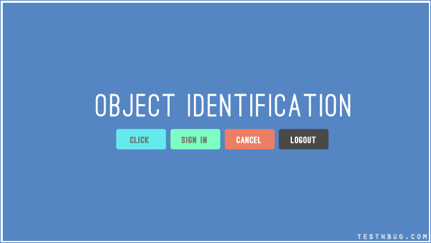 Object-Identification in UFT QTP