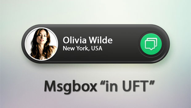 msgbox in UFT QTP